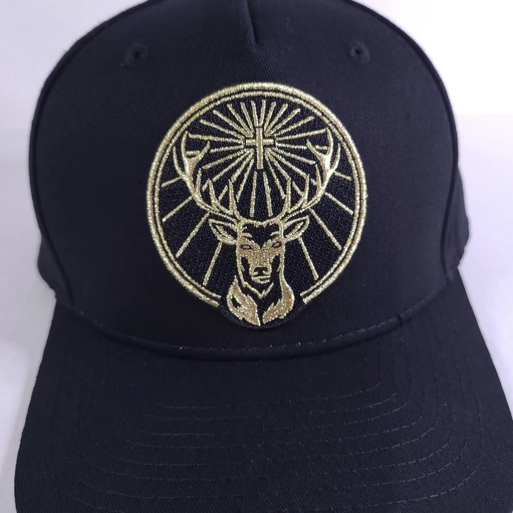 Jagermeister Embroidered Logo Adjustable Snapback Hat - Picture 5 of 7